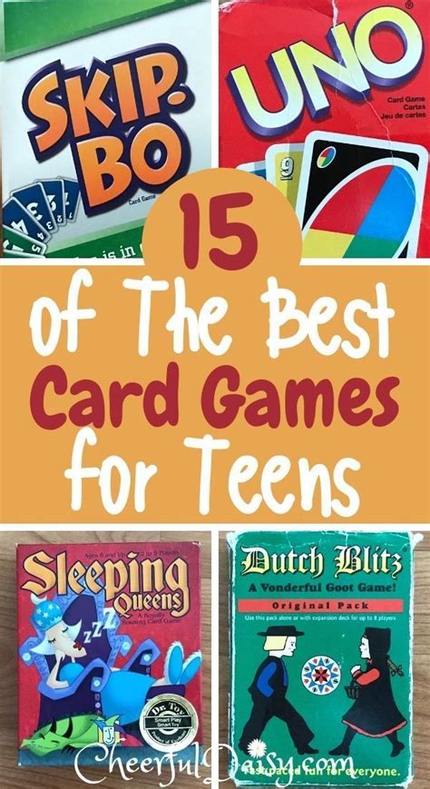 Fun Card Games For Teens