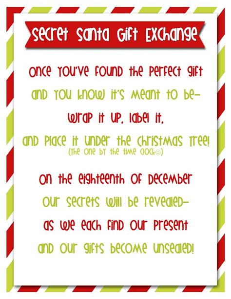Funny Secret Santa Rules