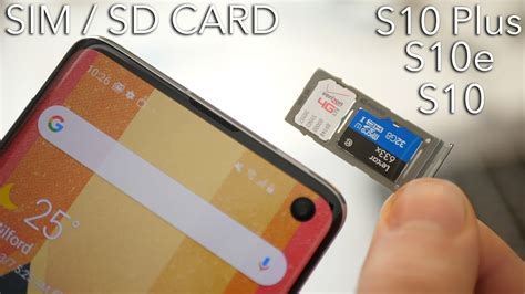 Galaxy S10e Sd Card Slot