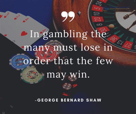 Gambling Proverbs