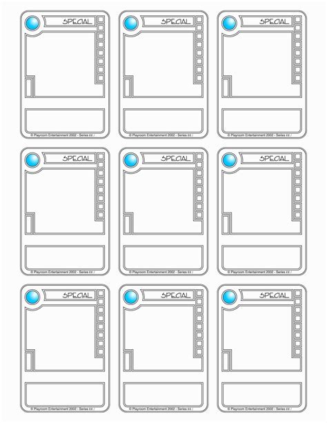 Game Card Template Maker
