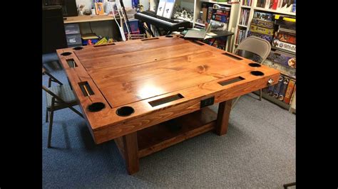 Game Table Plans Free