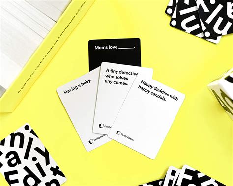 Games Like Cards Against Humanity For Family
