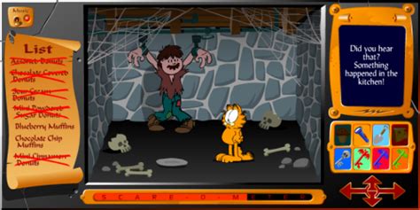 Garfield top oyunu