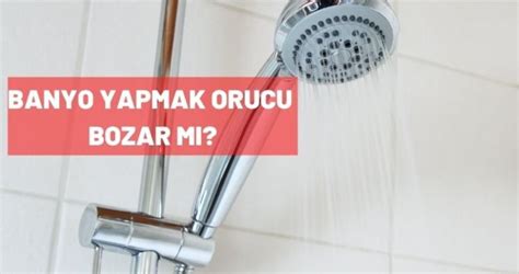 Gaz yapmak orucu bozar mı