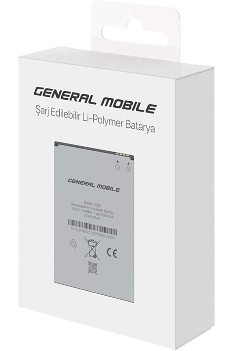General mobile batarya fiyatları