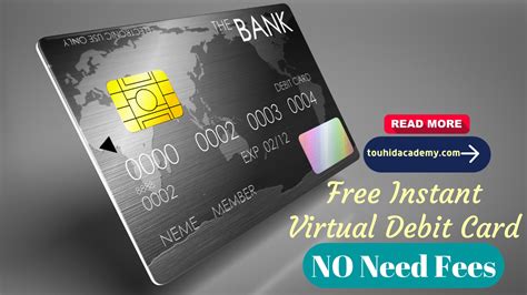 Get Virtual Debit Card Instantly