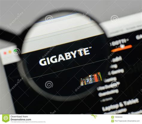 Gigabyte Homepage