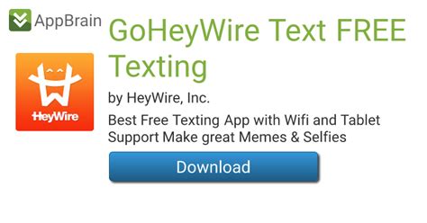 Goheywire text free texting تحميل من ميديفاير
