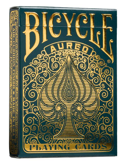 Gold Playing Cards Bicycle