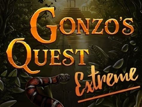 Gonzo quest extreme slot
