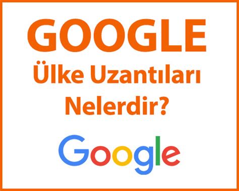 Google ülke adresleri