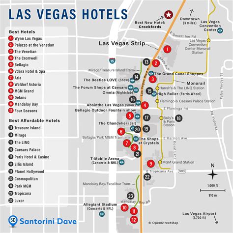Google Maps Las Vegas Hotels