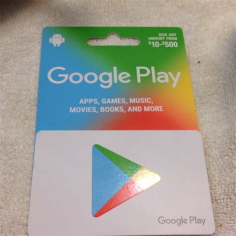 Google Play Prepaid Card Balance