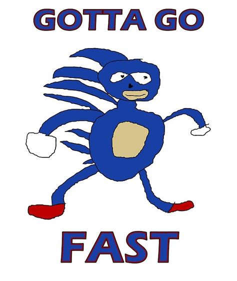 Gotta Go Fast Meme