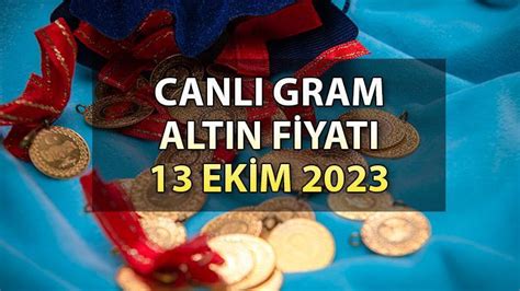 Gram altın fiyatı canlı son dakika