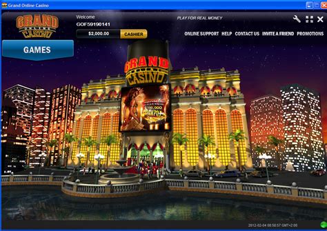 Grand casino crystal online login