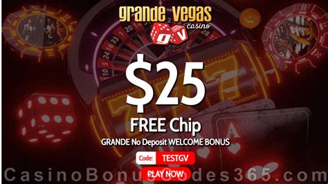 Grande Vegas No Deposit Chip