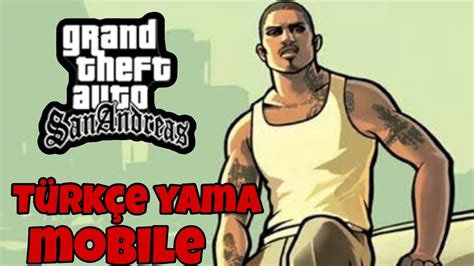 Gta san andreas türkçe yama mobil