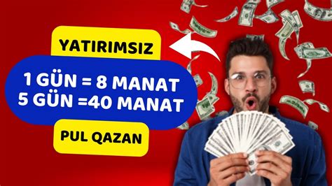 Hər gün İnternetdə real pul qazanın