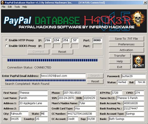 Hacked Credit Cards With Money