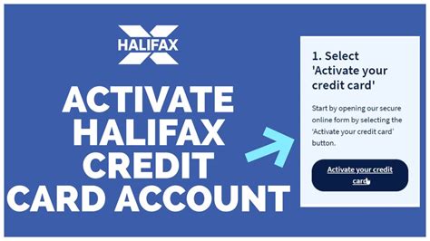 Halifax Credit Card Activation