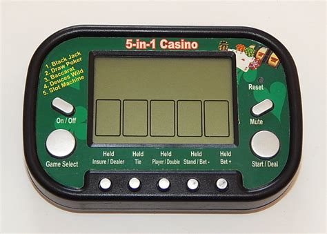 Hand Held Casino Games