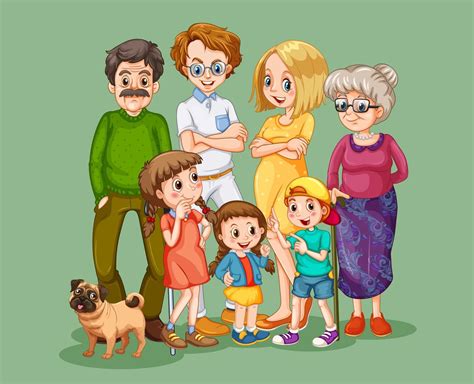 Happy Families Characters