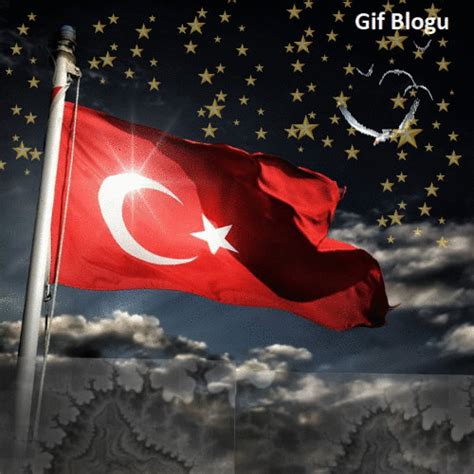 Hareketli türk bayrağı