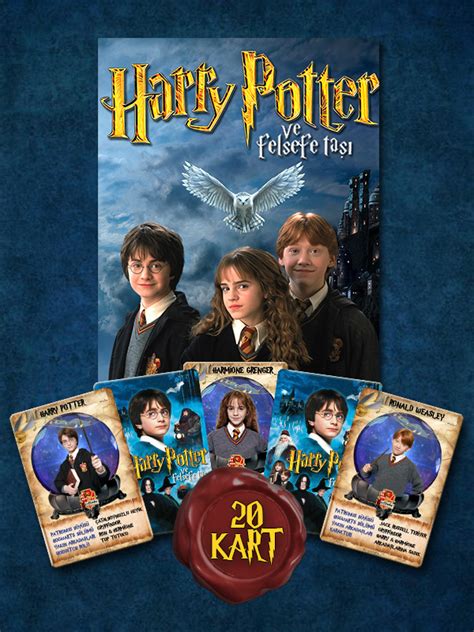 Harry Potter Ve Felsefe Taşı Oyun Kartları Harry Potter Ve Felsefe Taşı Oyun Kartları