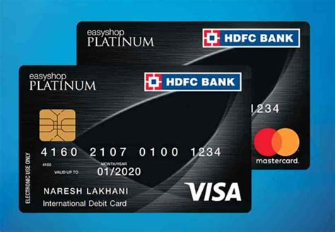 Hdfc Bank Debit Card Details