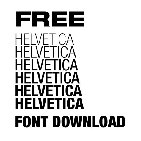 Helvetica neue download windows