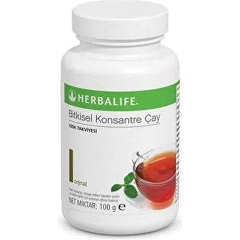 Herbalife klasik çay içindekiler