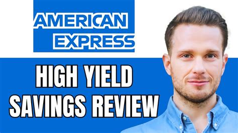 High Yield Savings Account Amex