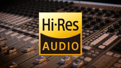 High resolution audio downloads