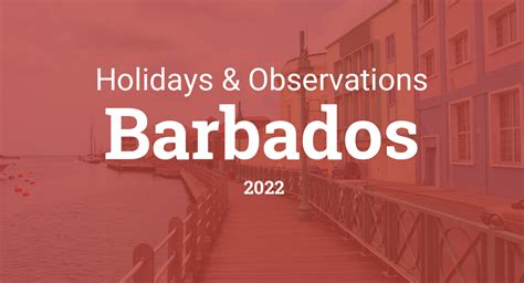 Holidays In Barbados 2022