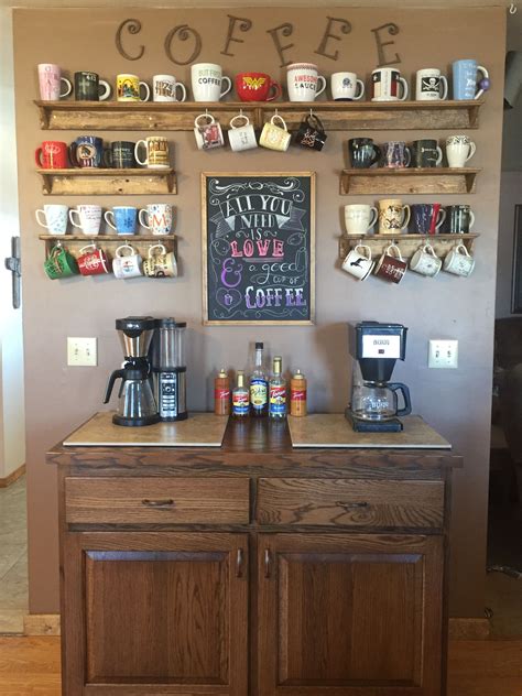 Home Coffee Bar Setup