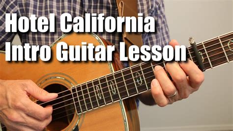 Hotel California Guitar Solo Tutorial