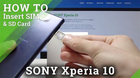 How Do I Get Sim Card Out Of Sony Xperia