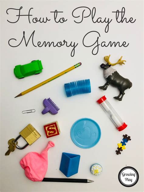 How Do You Play The Memory Game