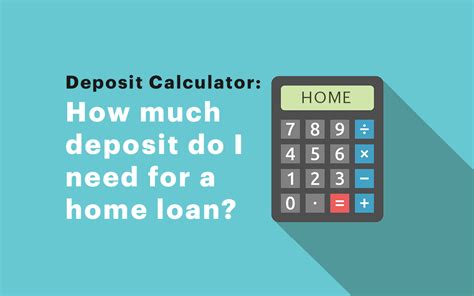 How Much Deposit For Home Loan How Much Deposit For Home Loan