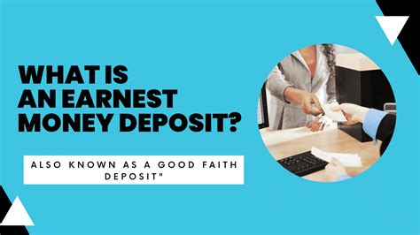 How Much Earnest Deposit