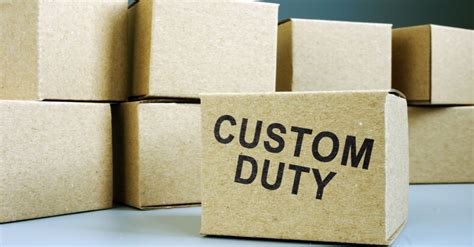 How Much Is Customs Tax