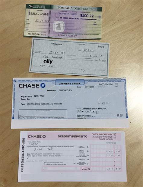 How To Deposit A Money Order Chase