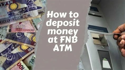 How To Deposit Money Through Fnb Atm How To Deposit Money Through Fnb Atm