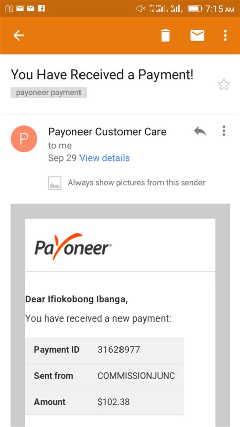 How To Deposit Money To My Payoneer Account