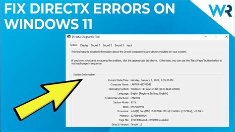 How To Fix Directx Error