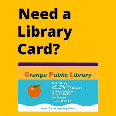 How To Get A California Library Card