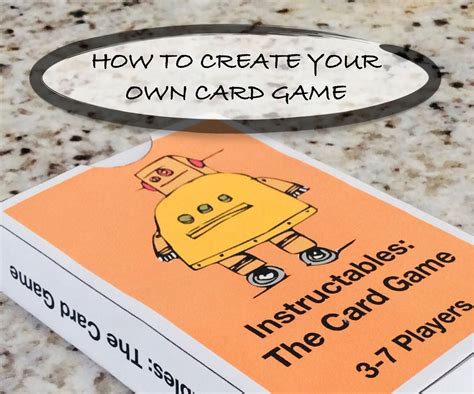 How To Make Custom Card Game