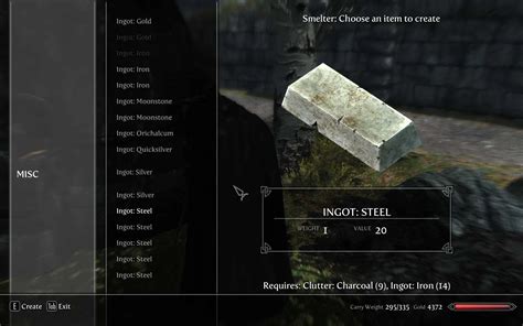 How To Make Steel Ingots In Skyrim